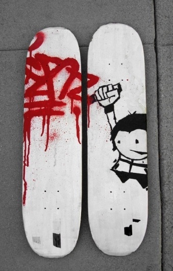 eyeone | seeking heaven #graphics #graffiti #design #skateboard #character