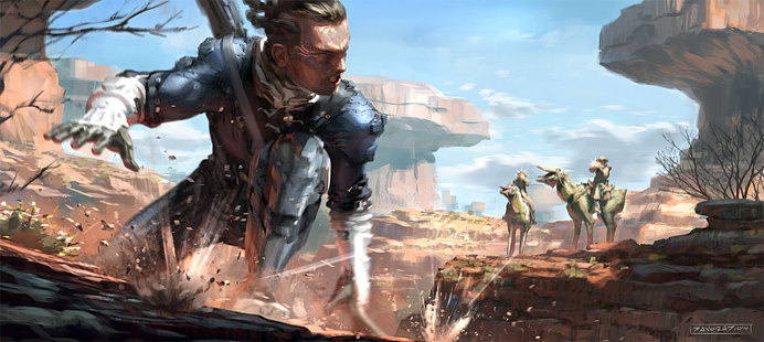 Riders and prey by Javoraj on deviantART #riders #painterly
