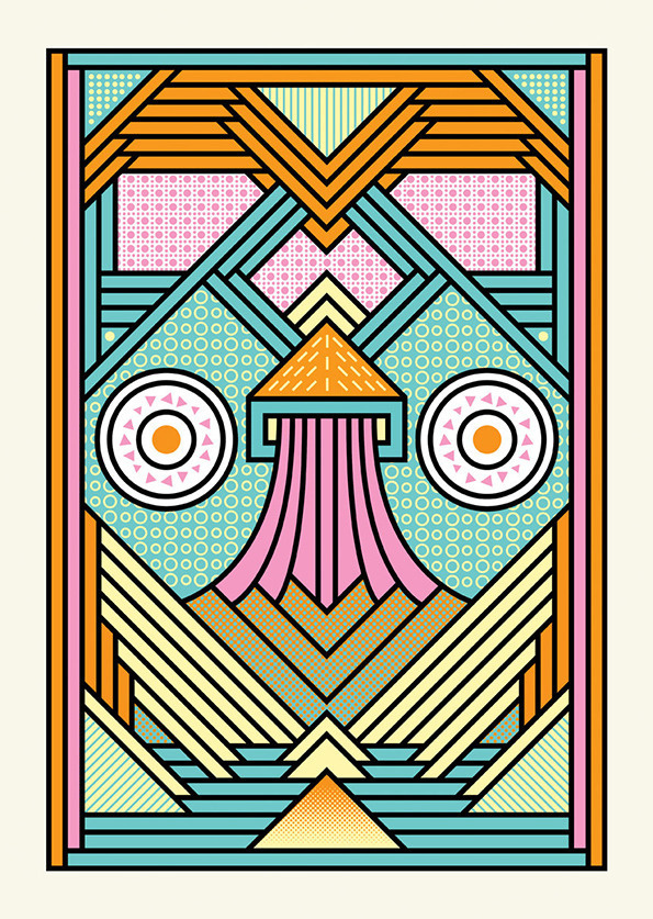 Face6 #moir #supermundane #mask