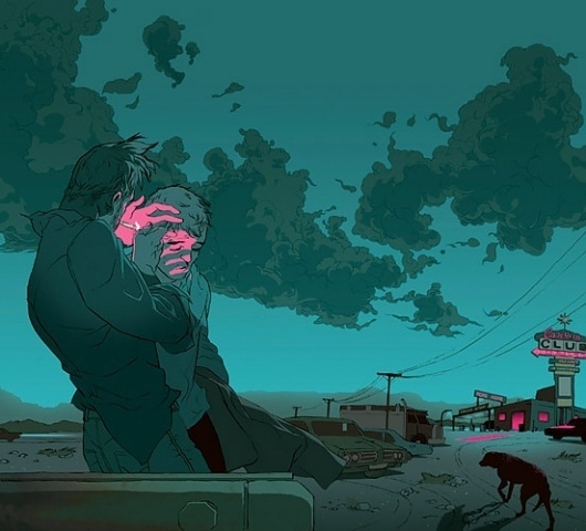 Tomer Hanuka #playboy #hanuka #tomer #illustration #magazine