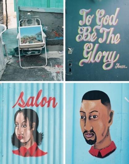 South African Township Barbershops & Salons | Brain Pickings #salon #africa #south #barbershop #township #storytelling #signage