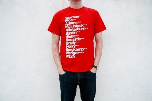 ElArsenal750px_1.jpg 750×500 pixels #red #minimal #football #fashion #helvetica #arsenal