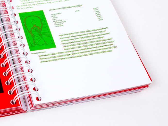 #khomus #leonardo #davinci #book #acetate #red #layout