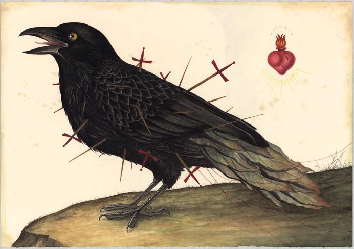 Watercolor and Pencil Paintings by El Gato Chimney