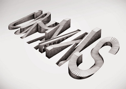 Baubauhaus. #stairs #building #3d #typography