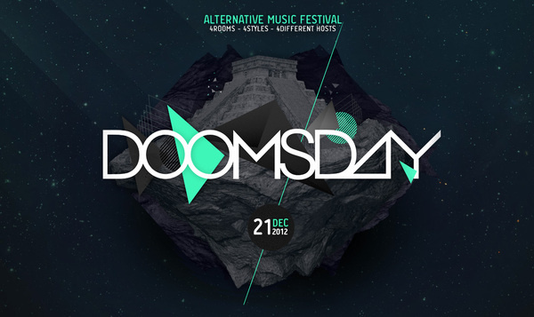 Doomsday Festival #space #geometric #shape #doomsday #green