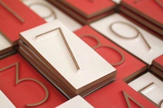 Practically Modern | Design That Works - House Numbers from Heath Ceramics #fonts #tiles #house #ceramics #heath #neutra #numbers #eames