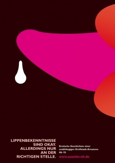 I Believe in Advertising | ONLY SELECTED ADVERTISING | Advertising Blog & Community » Suzette Oh Blog: Breasts, Tongue, Lips, Vagina #advertising