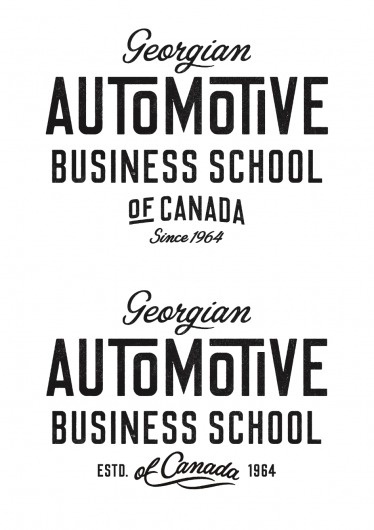 Dribbble - georgian_auto.png by Simon Walker #type #lettering #logo