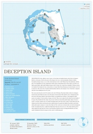 Design Work Life » cataloging inspiration daily #island #print #atlas #deception