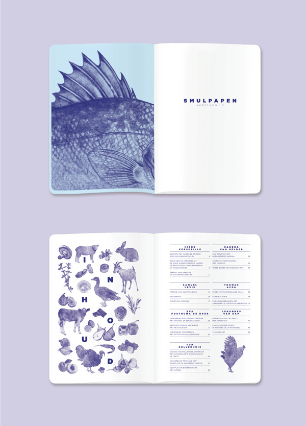 Smulpapen on Behance #menu #smulpapen