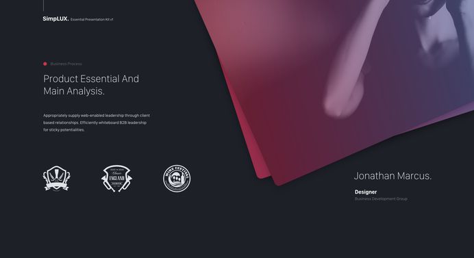 Simplux Powerpoint Creative Template by SimpleSmart | GraphicRiver