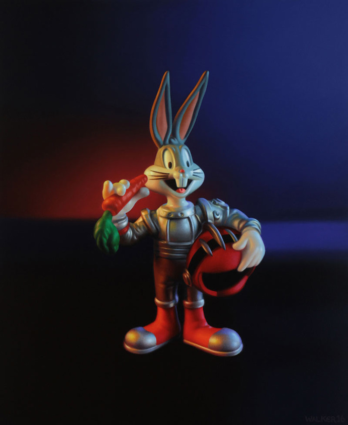 Whimsical Paintings of Disney and Looney Tunes by Jason Walker