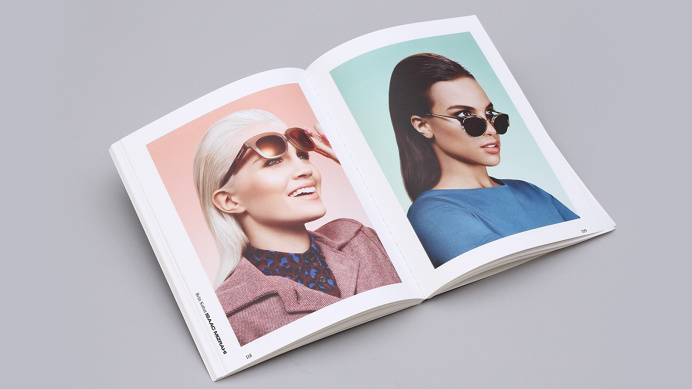 Brand identity, custom typeface and book layout by New York based graphic design studio DIA for boutique retouching business Bespoke