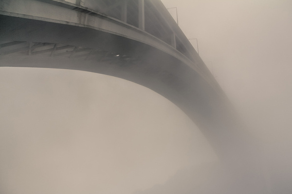 endless fog #fog #alvaromartino #portugal #photography #porto #bridge