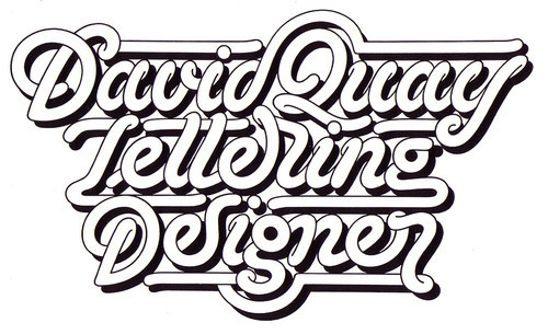 Typeverything.comDavid Quay Lettering designer by David Quay. #lettering #typography