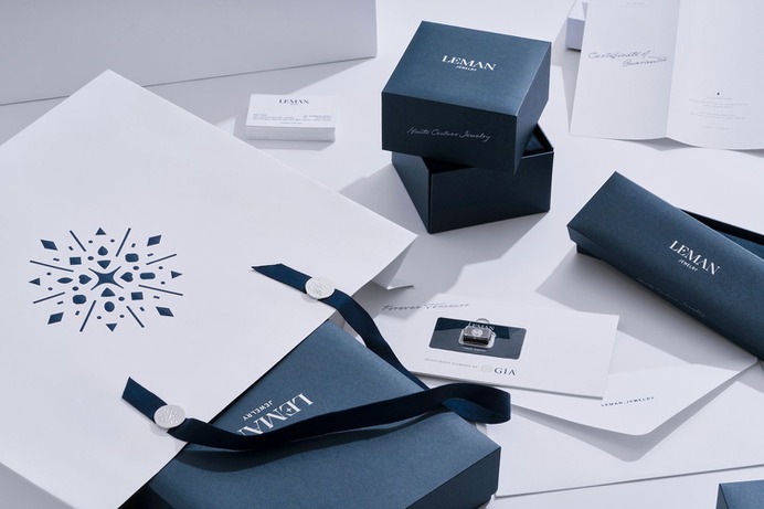 Leman Jewelry Rebranding - Mindsparkle Mag M — N Associates designed Leman Jewelry rebranding. Leman Jewelry stands out as an independent haute couture design brand specializing on diamonds and haute couture design. #logo #packaging #identity #branding #design #color #photography #graphic #design #gallery #blog #project #mindsparkle #mag #beautiful #portfolio #designer