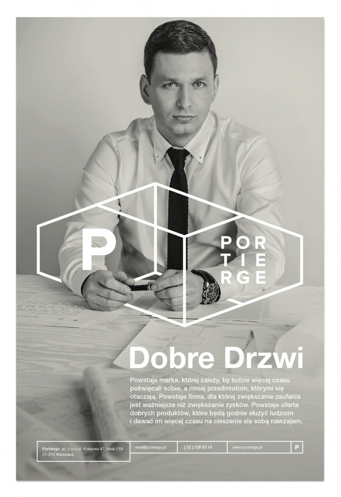 Brand and corporate design for Portierge