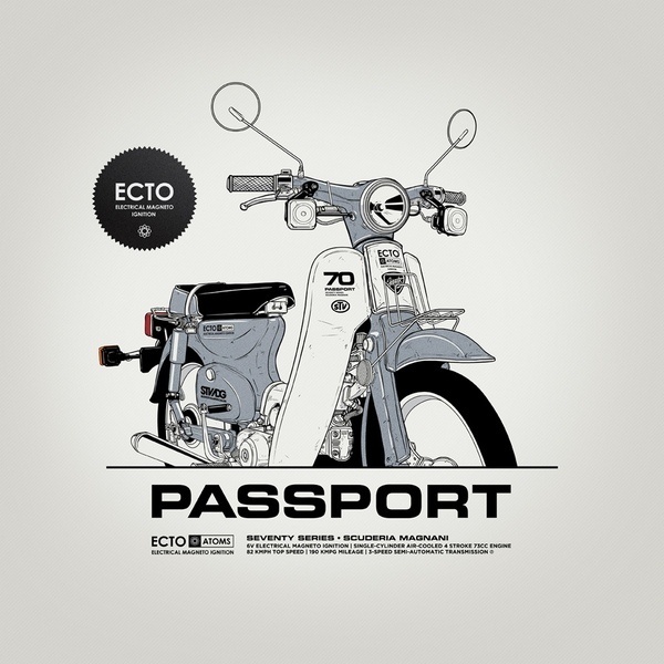 Gianmarco Magnani | BLDGWLF #illustration #moped