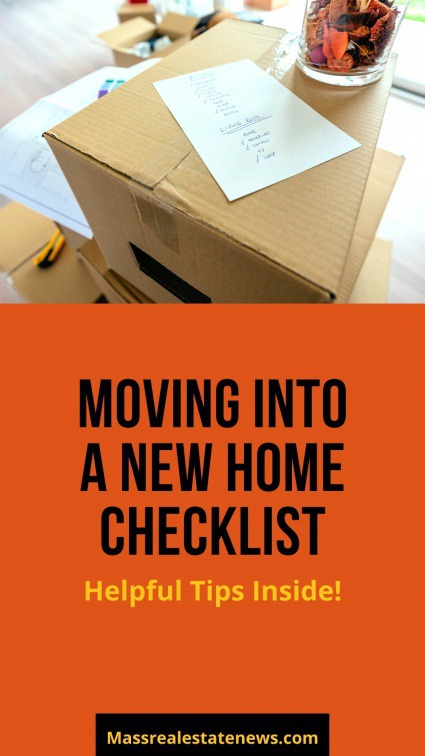 Moving Into a New Home Checklist