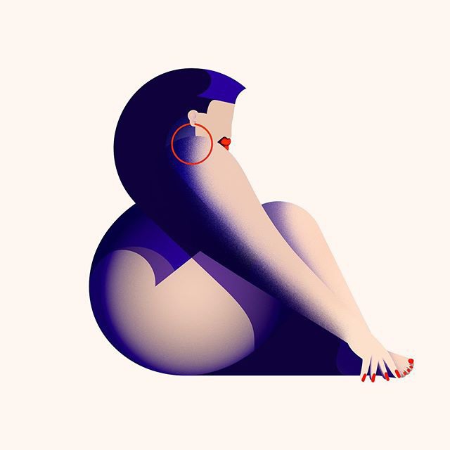 Josh McKenna Reimagined acedandtate logo. Juicy Lady