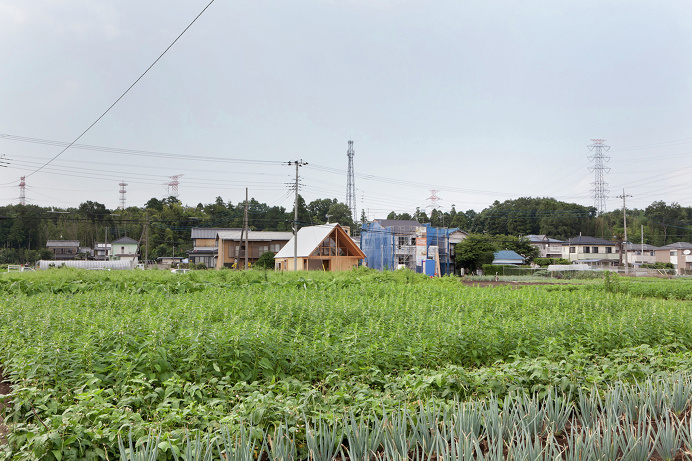 A Gabled Roof in Kawagoe