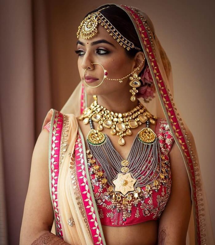 dulhan eye makeup look