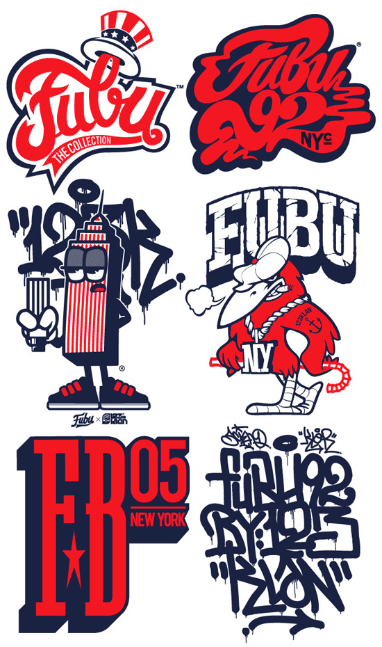 #123KLAN #Fubu #logos #streetwear #graffiti