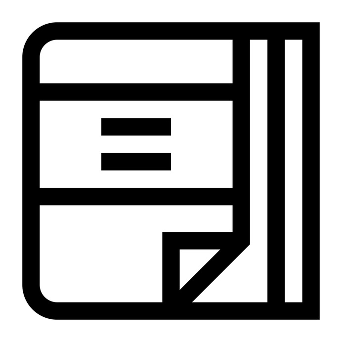 See more icon inspiration related to flyer, handout, Ad, business and finance, Advertisement, triptych and information on Flaticon.