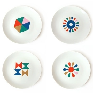 Fab.com | Alexander Girard Plate Set