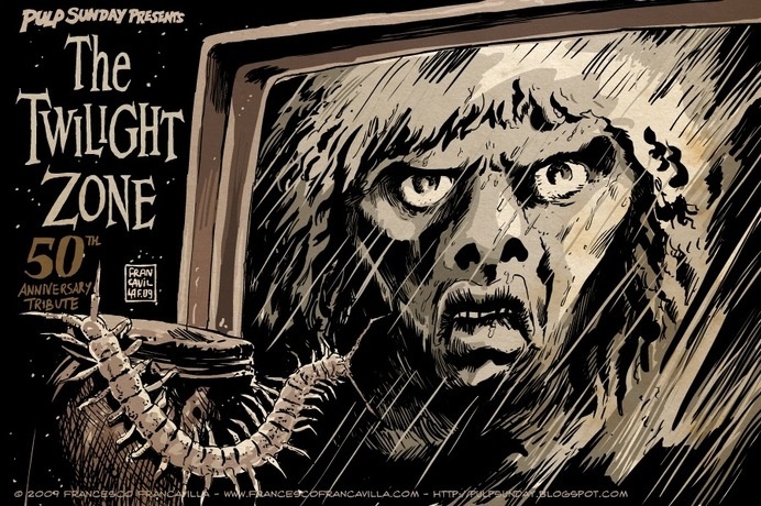 twilight_zone_nightmare_20000_feet_low.jpg (JPEG Imagen, 898x598 pixels) #illustration