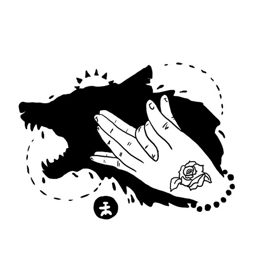 Franco Giovanella Portfolio Hands on #ink #draw #symbols #fingers #illustration #tattoo #blck #art #hand
