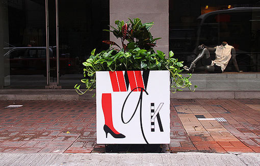 Blow_FashionWalk_12 #signage #illustration