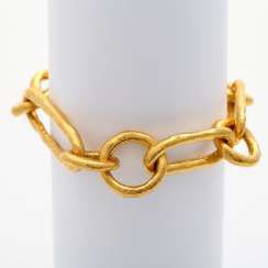 GÜNTER KRAUSS gold bracelet