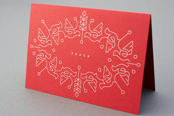 Christmas card 2012 › Dan Forster #type #illustration #line #art