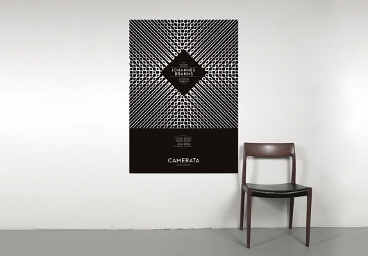 Camerata Lausanne (New) : DEMIAN CONRAD DESIGN #chair #print #identity
