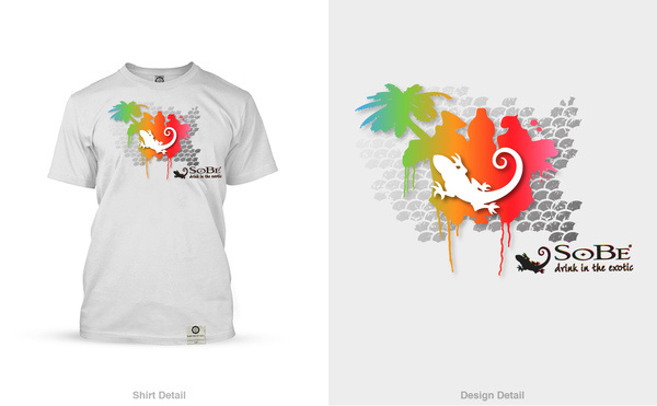 Tropical Graffiti #tropical #graffiti #graphic #tshirt #sobe #lizard