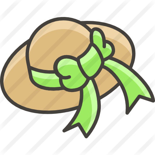 See more icon inspiration related to hat, pamela hat, Pamela, fashion and summer on Flaticon.