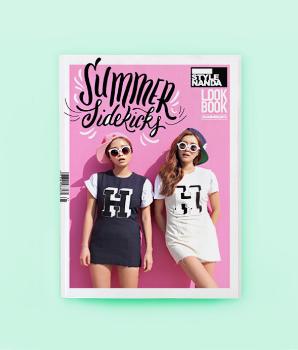 STYLENANDA - Lookbook S13 on Behance #fashion #look #book