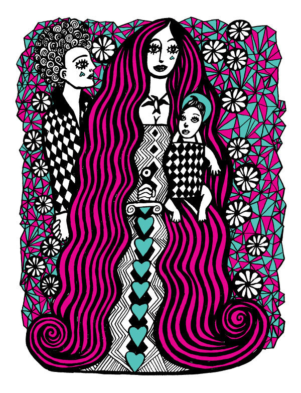 mae guerreira #cordel #illustration #brazil