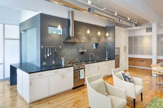 Double Loft in Providence's jewelry district, Rhode Island