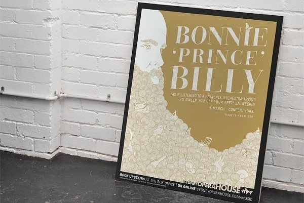 Bonnie Prince Billy – Band Marketing | Monogram #monogram #illustration #poster