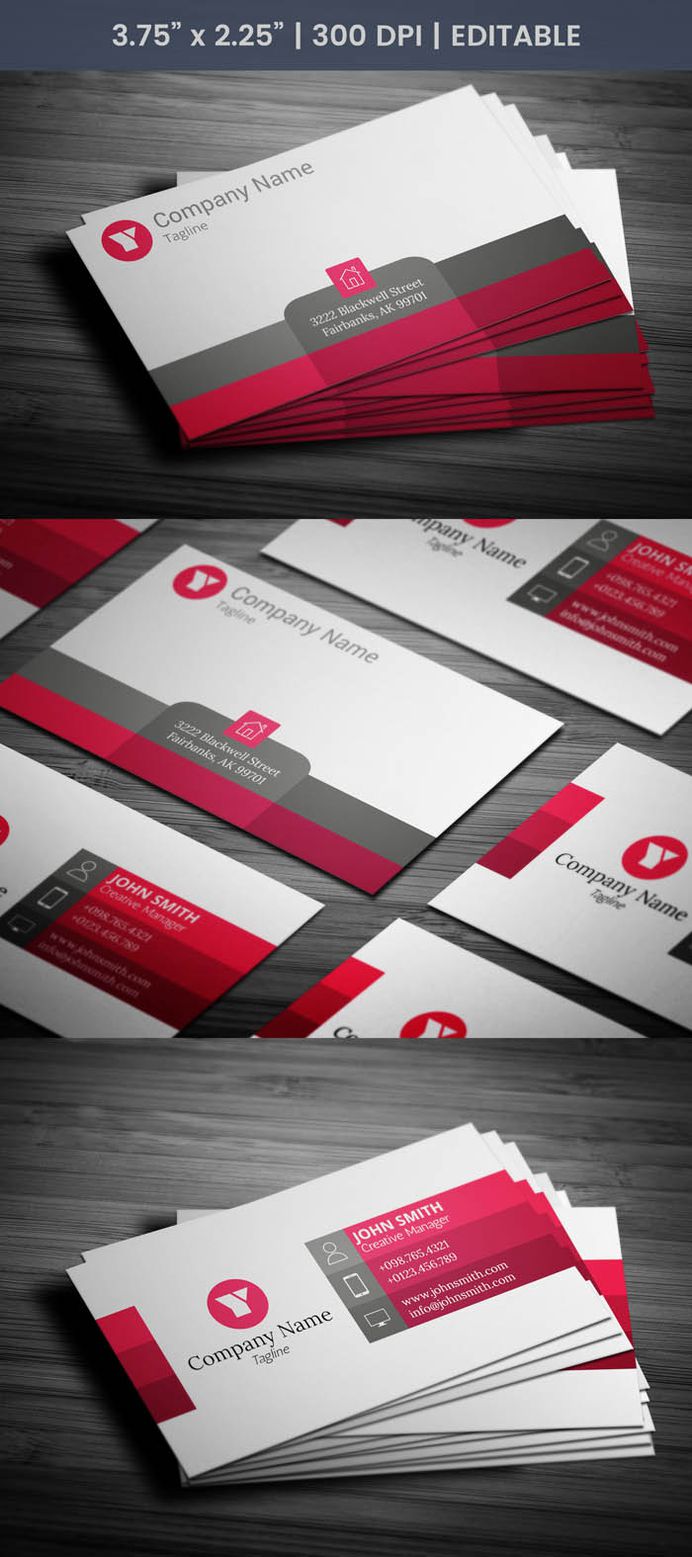 Free Freelance Designer Business Card Template