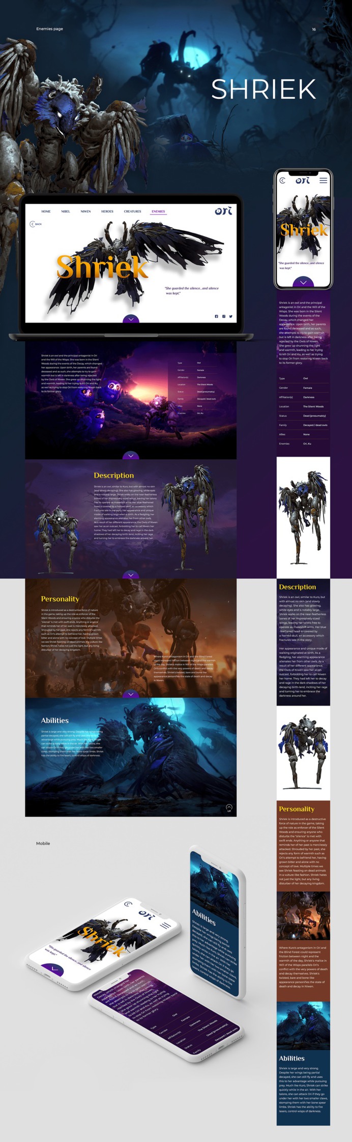 ORI. Game concept