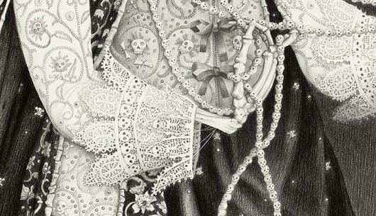EK Interview: Laurie Lipton | EMPTY KINGDOM You are Here, We are Everywhere #white #black #laurie #lipton #and #skull #drawing