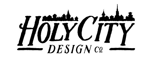 H O L Y C I T Y D E S I G N #branding #icon #design #logo #charleston #typography
