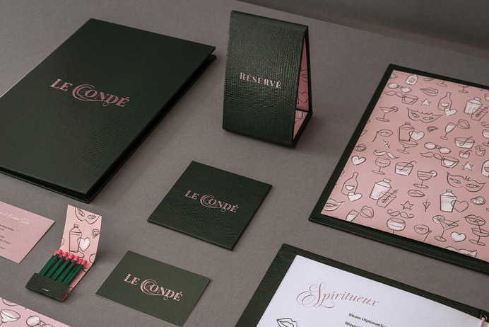 Le Condé, Punch & Cocktail Bar Branding