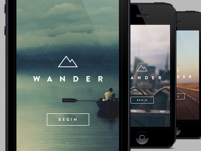 Wander #responsive #web #mobile