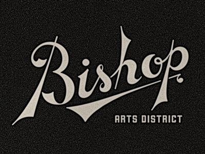 Dribbble - Bishop Arts District 2 by Jerome Marshall #mark #script #victorian #edwardian #vintage #logo #wordmark