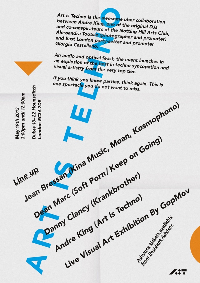 Poster, Typography. NoGrid